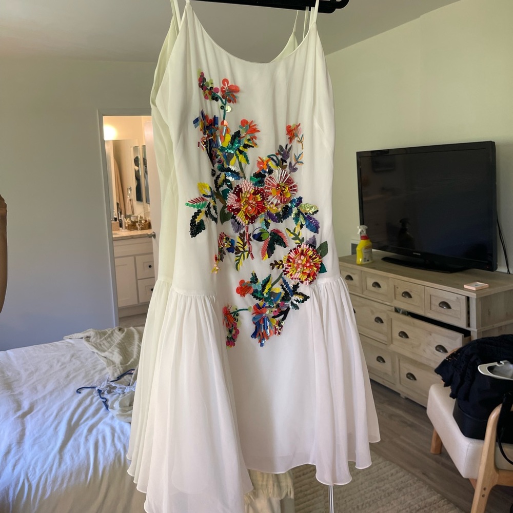 Leitmotiv Beaded Garden Dress